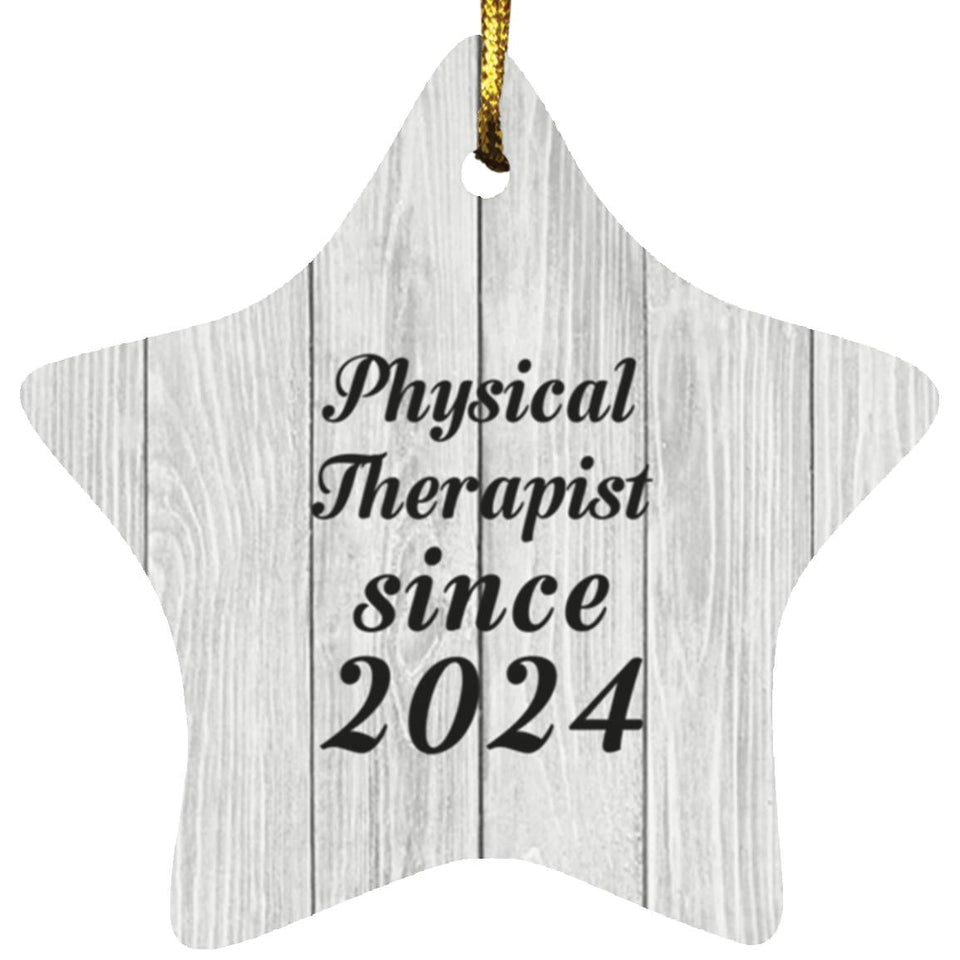 Physical Therapist Since 2024 - Star Ornament F