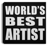 World's Best Artist - Canvas Square