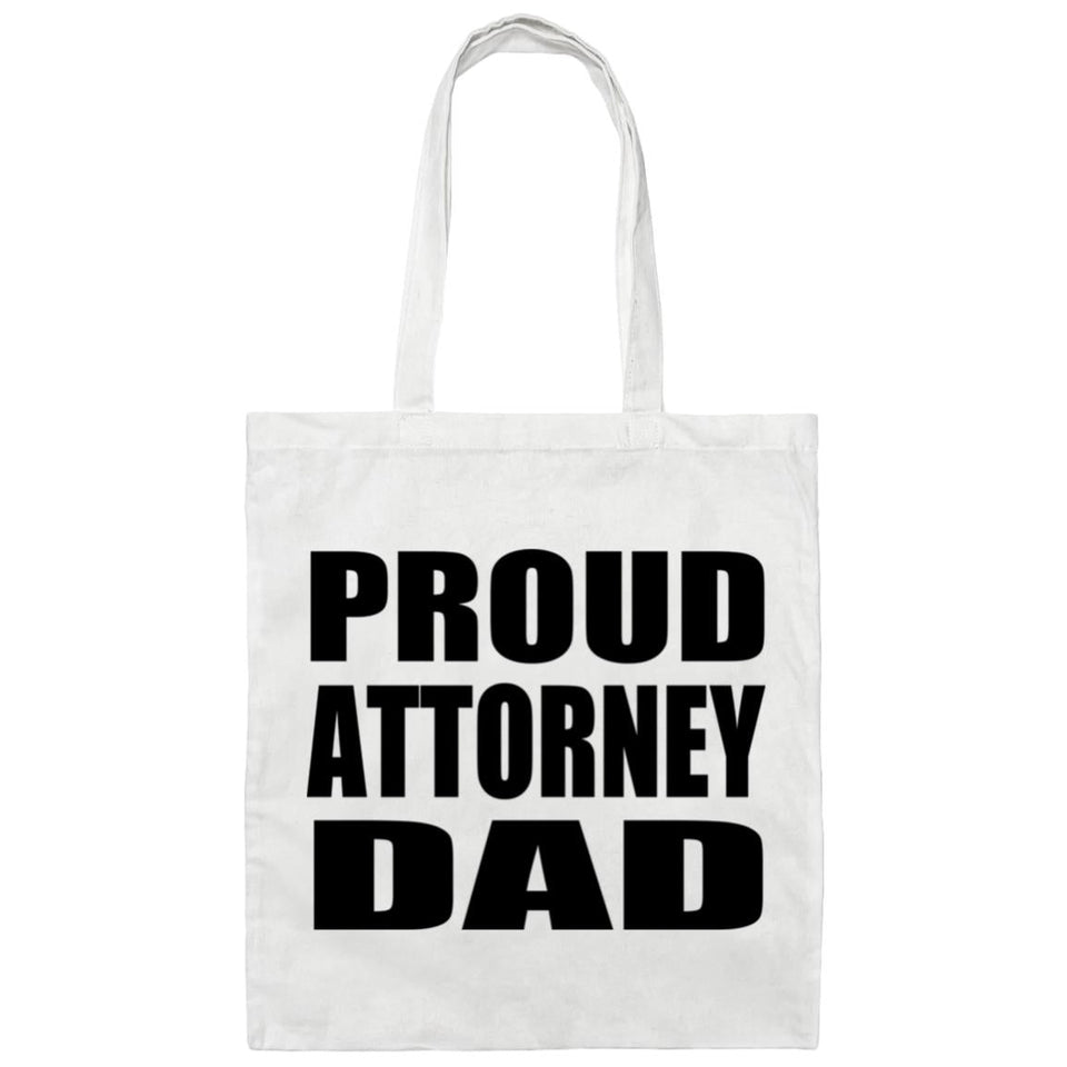 Proud Attorney Dad - Tote Bag White