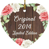 10th Birthday Original 2014 Limited Edition - Heart Ornament A