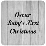 Oscar Baby's First Christmas - Drink Coaster F