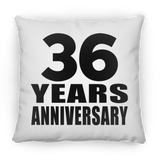 36th Anniversary 36 Years - Throw Pillow