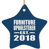 Furniture Upholsterer Established EST. 2018 - Star Ornament