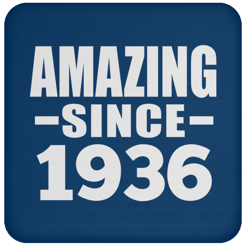 88th Birthday Amazing Since 1936 - Drink Coaster