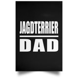 Jagdterrier Dad - Poster Portrait