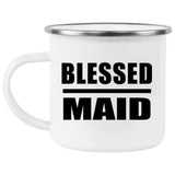 Blessed Maid - 12oz Camping Mug