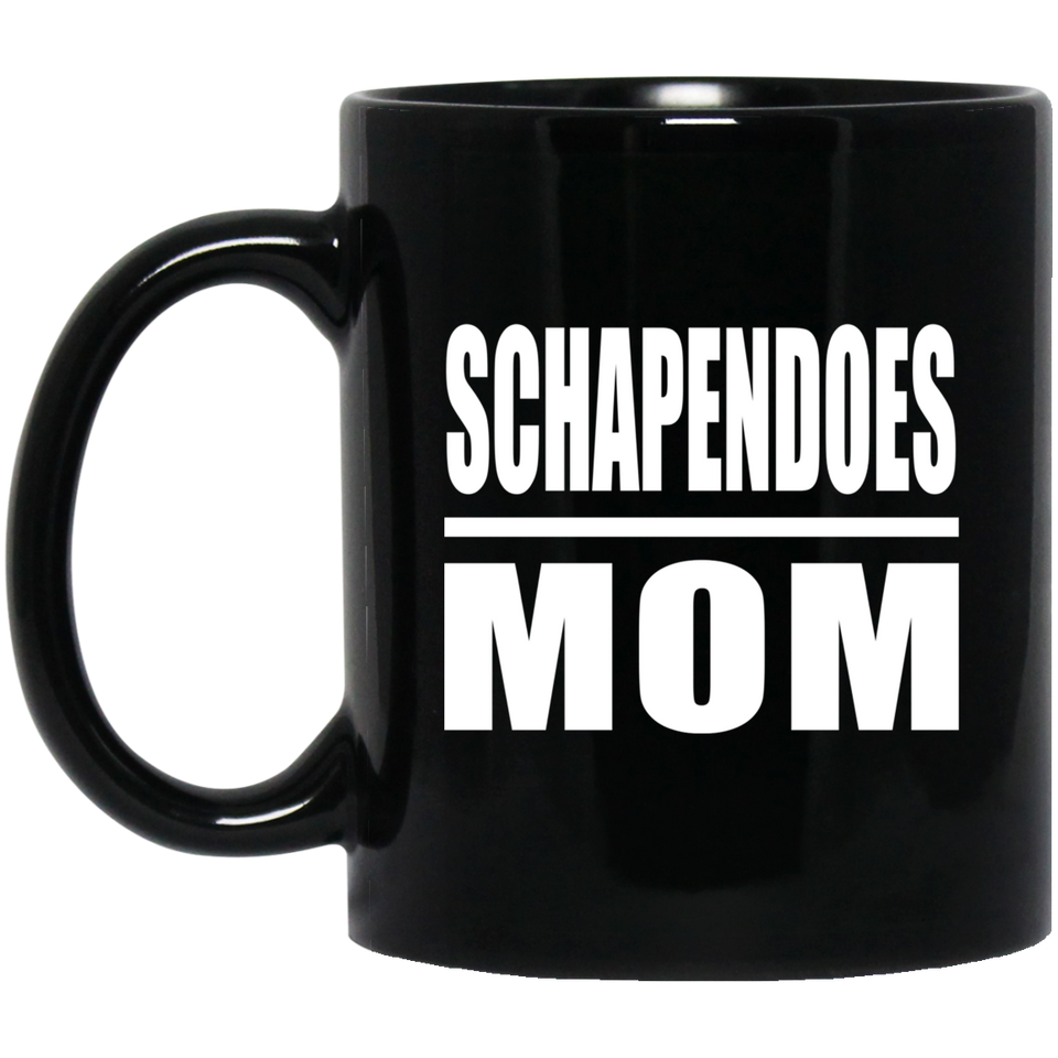 Schapendoes Mom - 11oz Coffee Mug Black