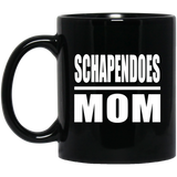 Schapendoes Mom - 11oz Coffee Mug Black