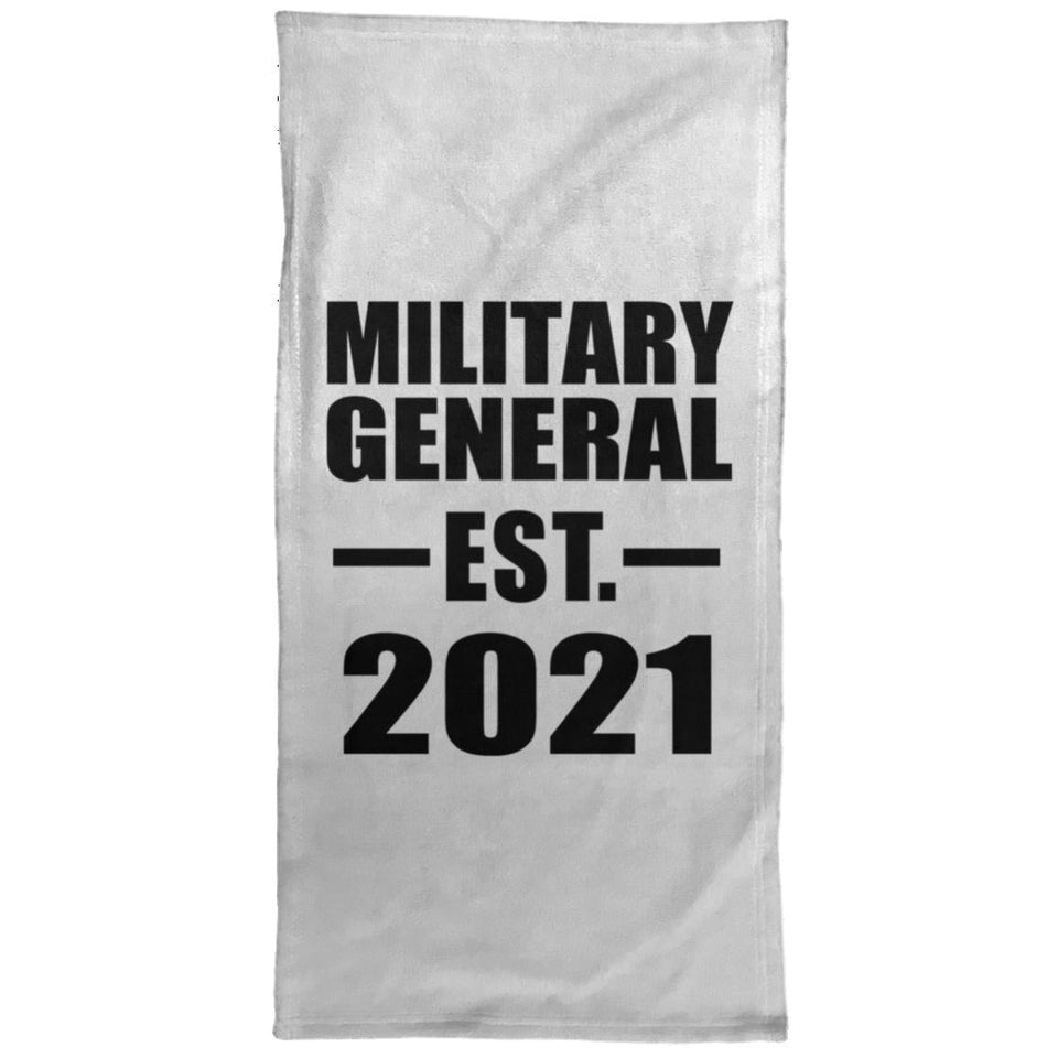 Military General Established EST. 2021 - Hand Towel