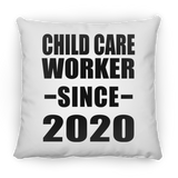 Child Care Worker Since 2020 - Throw Pillow