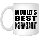 World's Best Insurance Agent - 11 Oz Coffee Mug