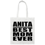 Anita Best Mom Ever - Tote Bag White