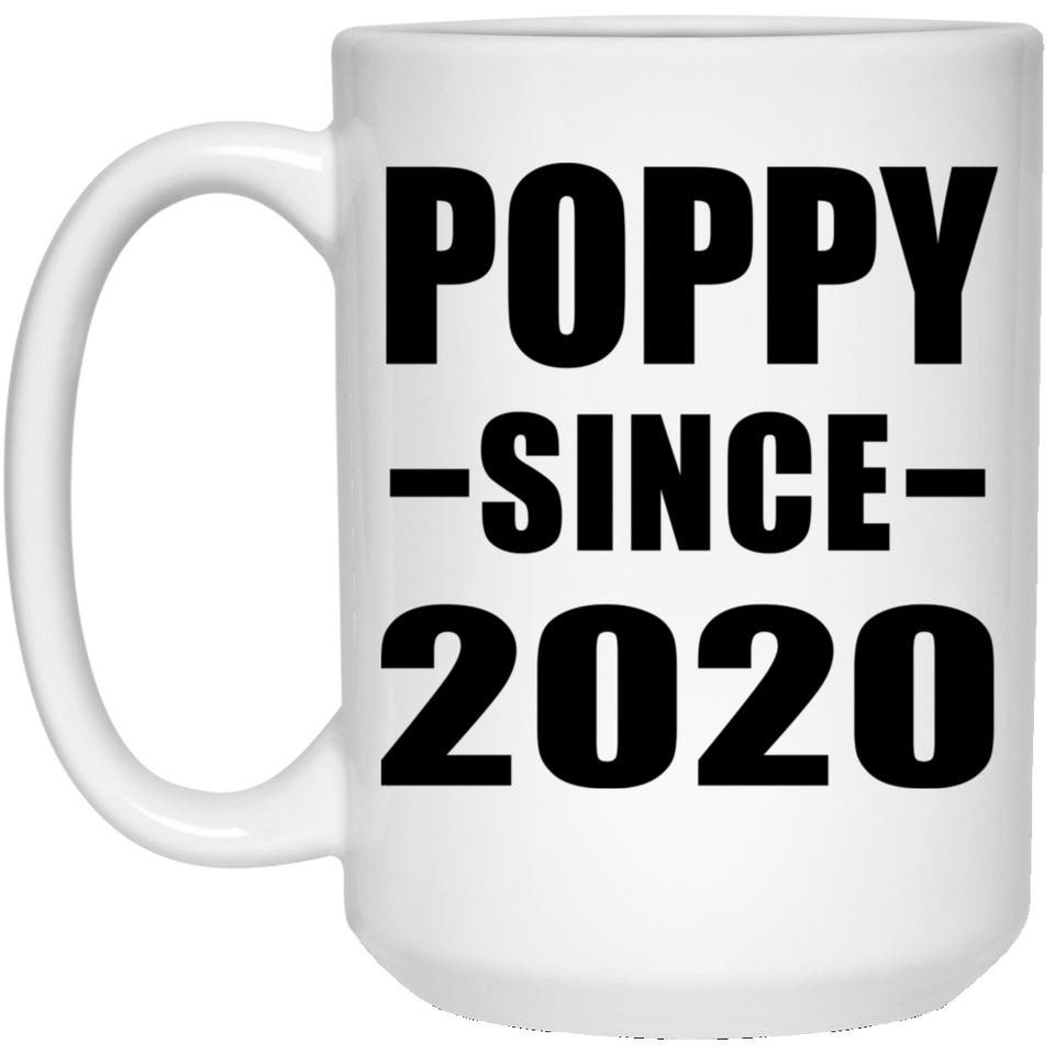 Poppy Since 2020 - 15oz Coffee Mug
