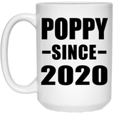 Poppy Since 2020 - 15oz Coffee Mug