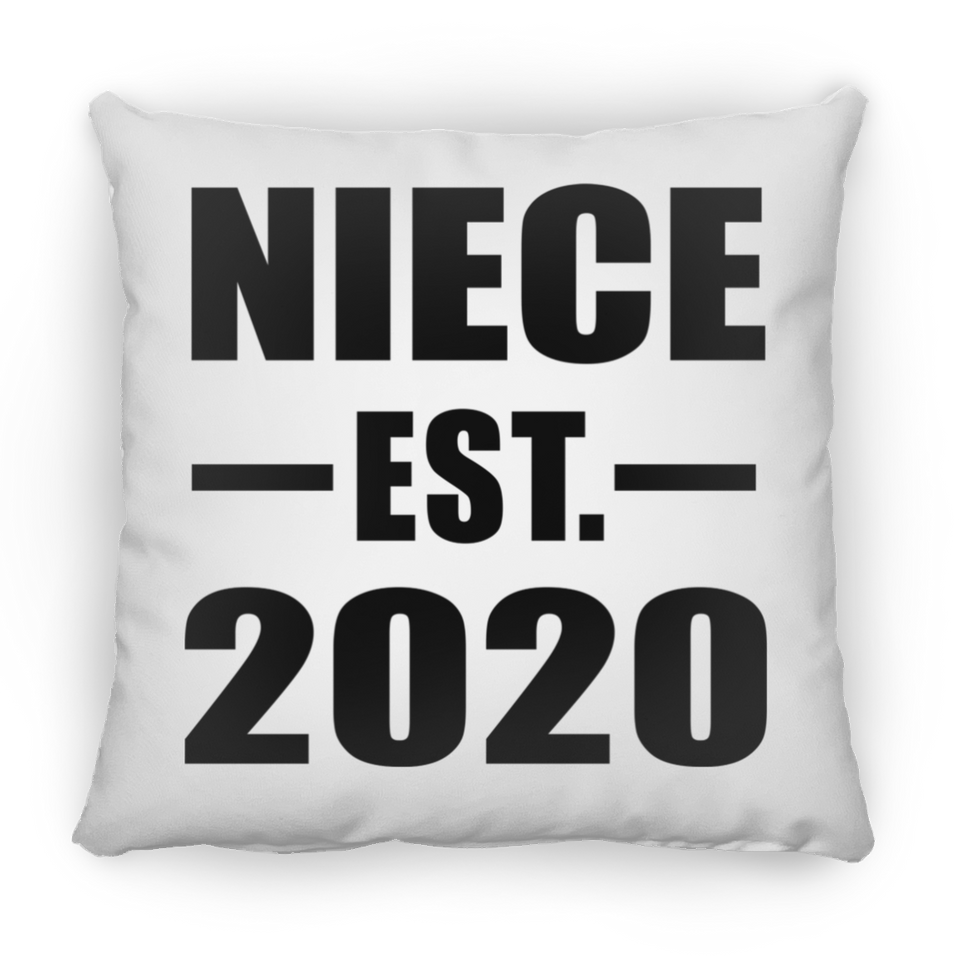 Niece Established EST. 2020 - Throw Pillow