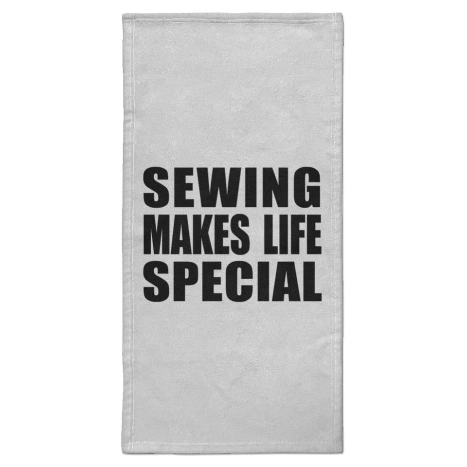 Sewing Makes Life Special - Hand Towel