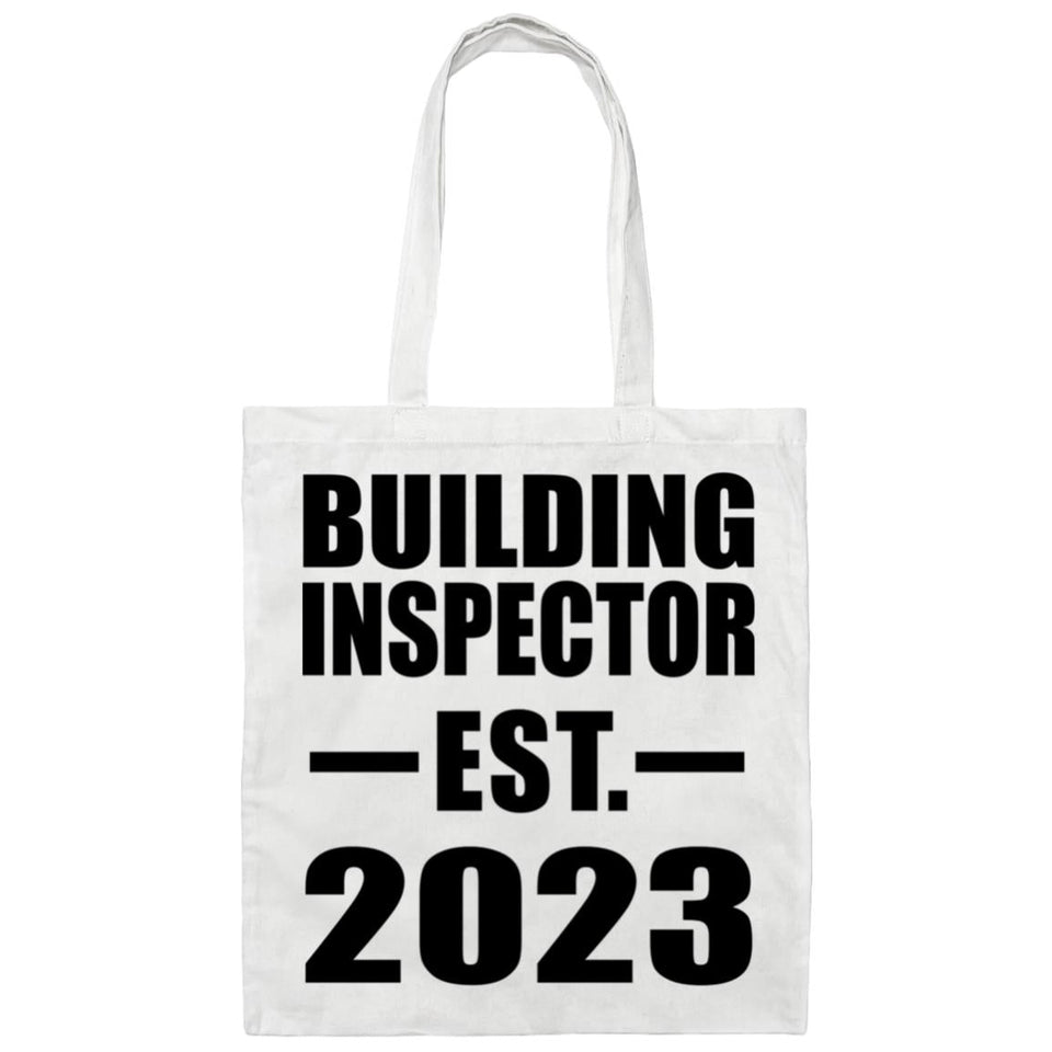 Building Inspector Established EST. 2023 - Tote Bag White