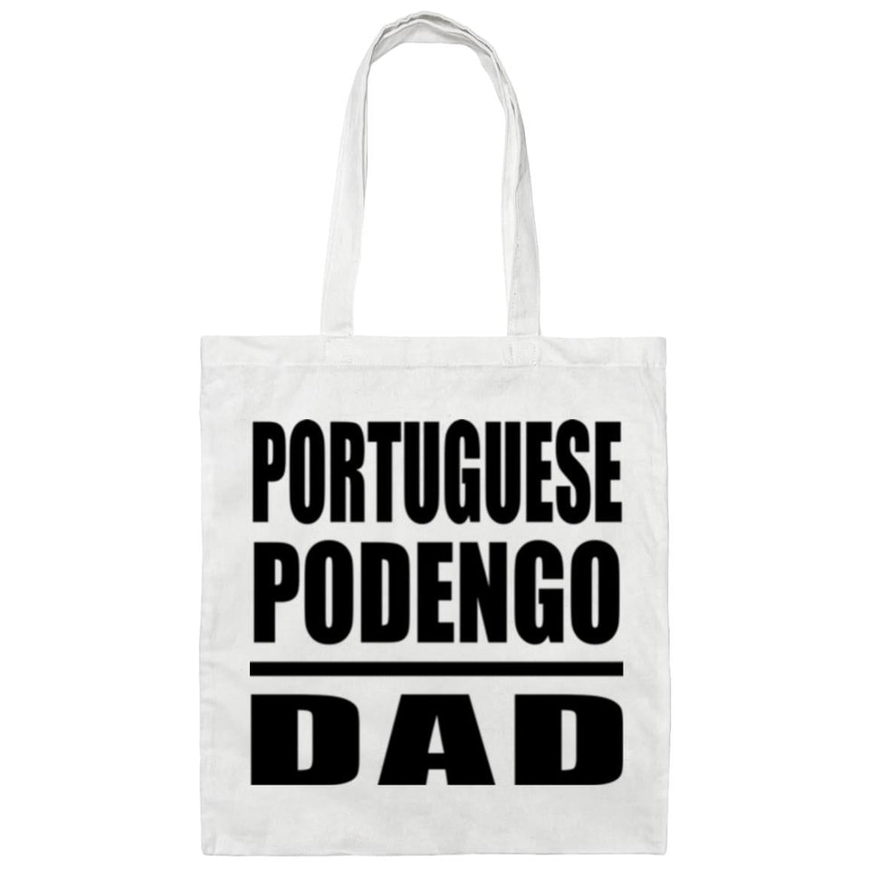 Portuguese Podengo Dad - Tote Bag White