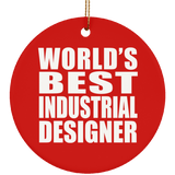 World's Best Industrial Designer - Circle Ornament