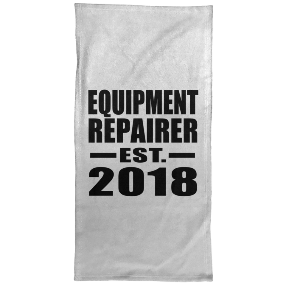 Equipment Repairer Established EST. 2018 - Hand Towel