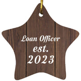 Loan Officer Established Est. 2023 - Star Ornament D