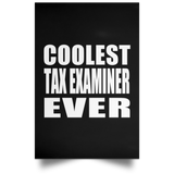 Coolest Tax Examiner Ever - Poster Portrait