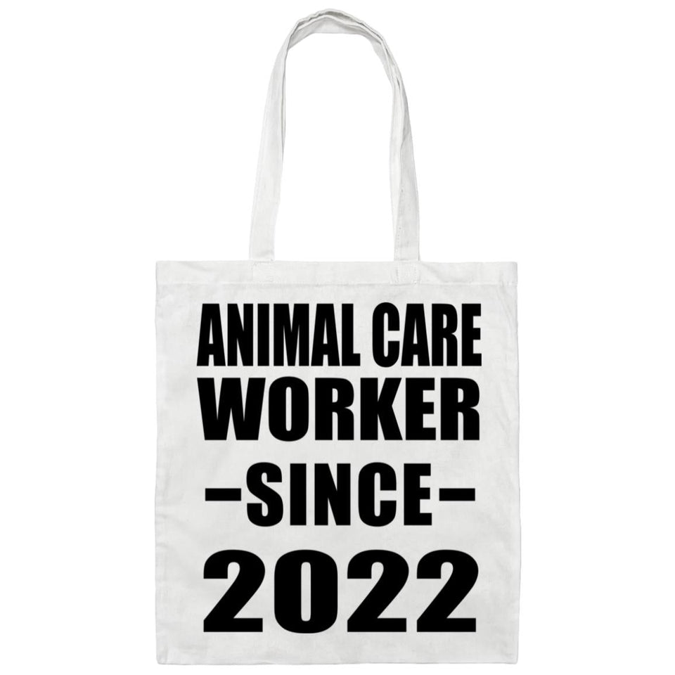 Animal Care Worker Since 2022 - Tote Bag White