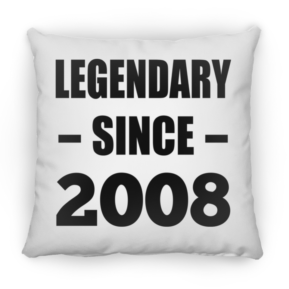 16th Birthday Legendary Since 2008 - Throw Pillow