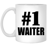 Number One #1 Waiter - 11 Oz Coffee Mug