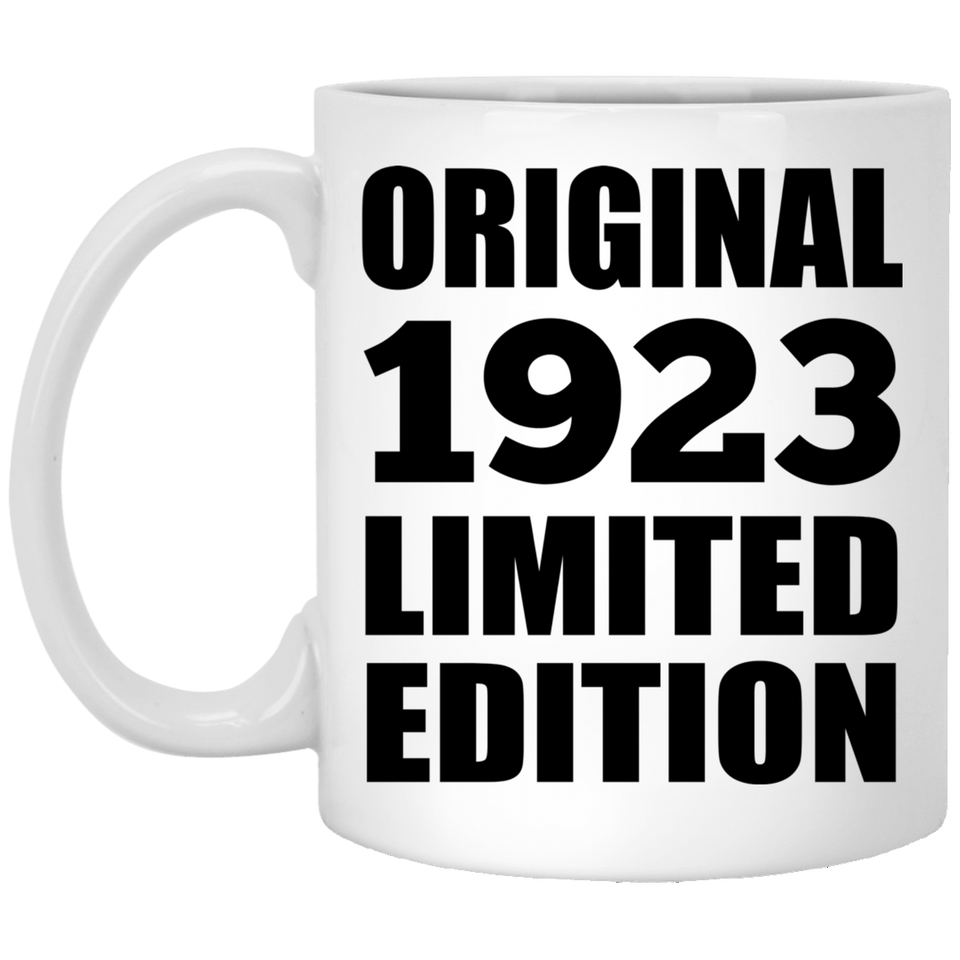 101st Birthday Original 1923 Limited Edition - 11oz Coffee Mug