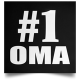 Number One #1 Oma - Poster Square