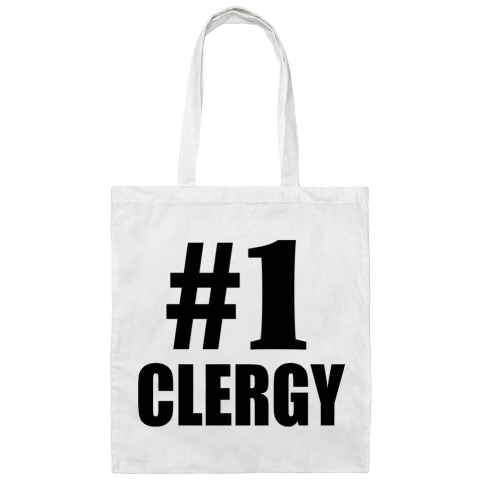 Number One #1 Clergy - Tote Bag White