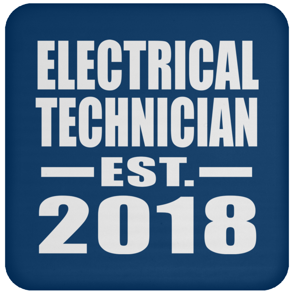Electrical Technician Established EST. 2018 - Drink Coaster