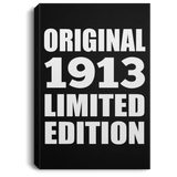 111th Birthday Original 1913 Limited Edition - Canvas Portrait