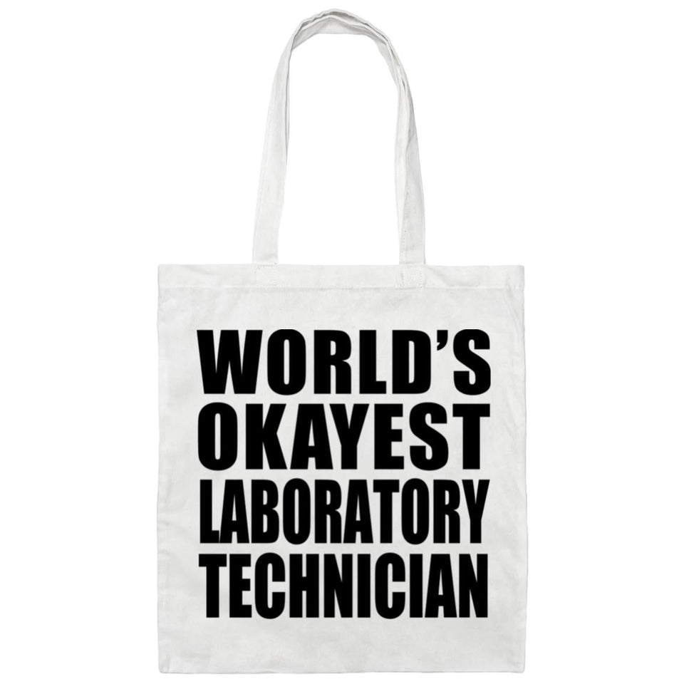 World's Okayest Laboratory Technician - Tote Bag White