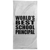 World's Best School Principal - Hand Towel