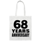 68th Anniversary 68 Years - Tote Bag White