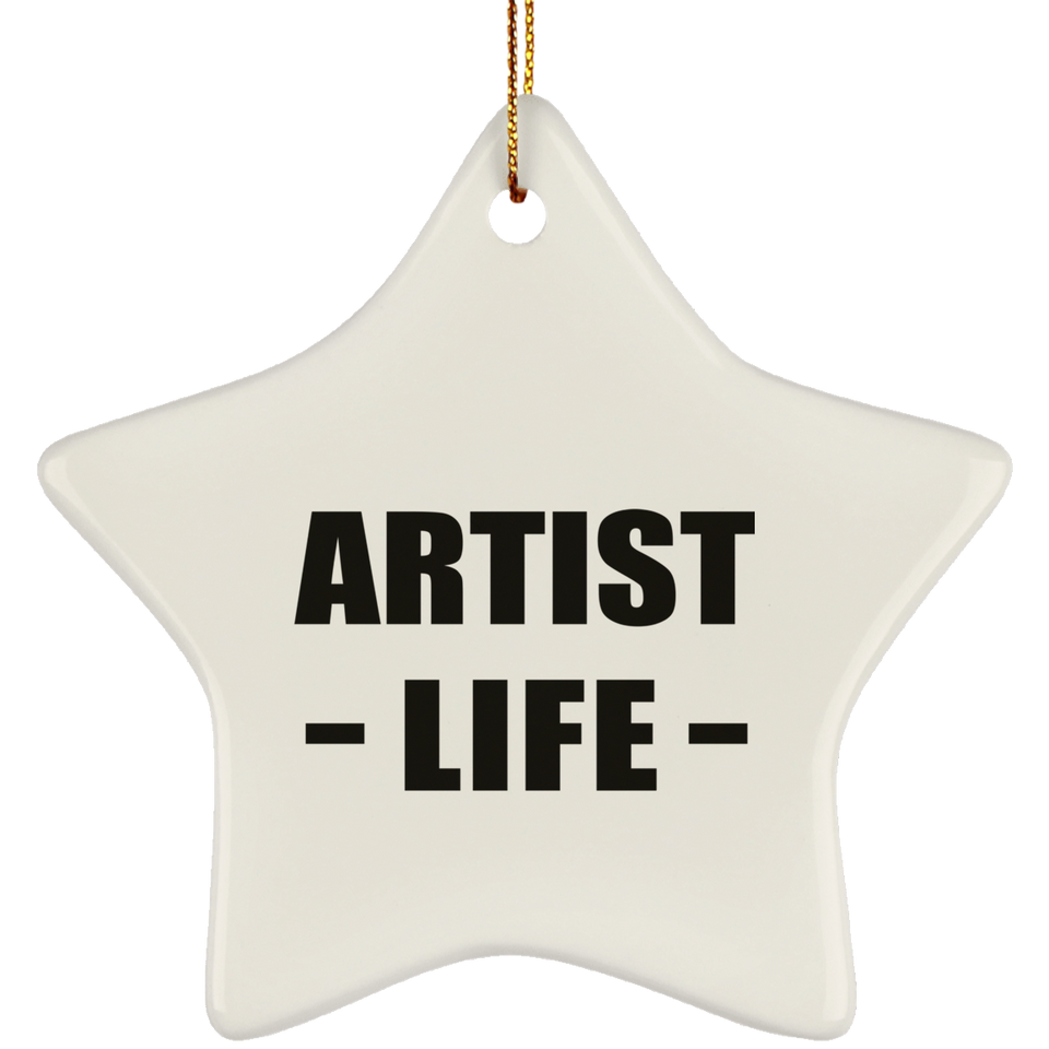 Artist Life - Star Ornament