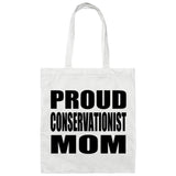 Proud Conservationist Mom - Tote Bag White