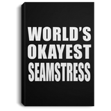 World's Okayest Seamstress - Canvas Portrait