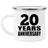 20th Anniversary 20 Years - 12oz Camping Mug