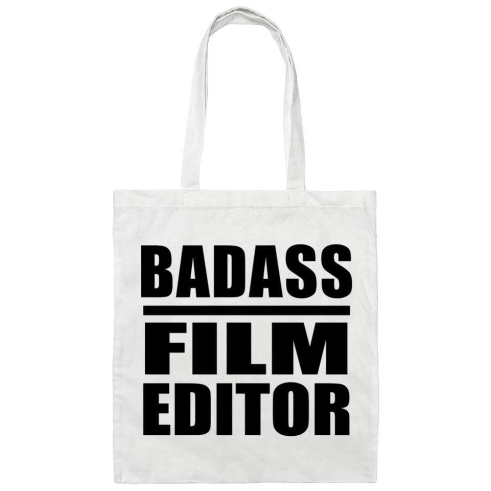 Badass Film Editor - Tote Bag White