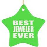 Best Jeweler Ever - Star Ornament