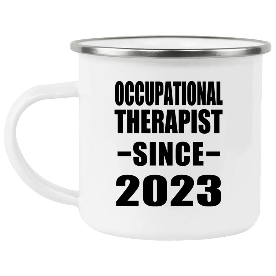 Occupational Therapist Since 2023 - 12oz Camping Mug