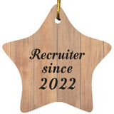 Recruiter Since 2022 - Star Ornament C