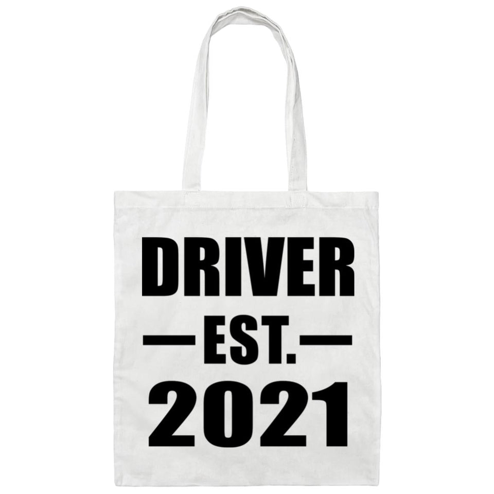 Driver Established EST. 2021 - Tote Bag White