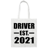 Driver Established EST. 2021 - Tote Bag White