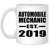 Automobile Mechanic Established EST. 2019 - 11oz Coffee Mug
