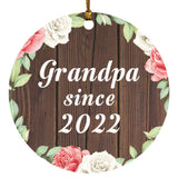 Grandpa Since 2022 - Circle Ornament A