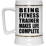 Being Fitness Trainer Makes Life Complete - Beer Stein